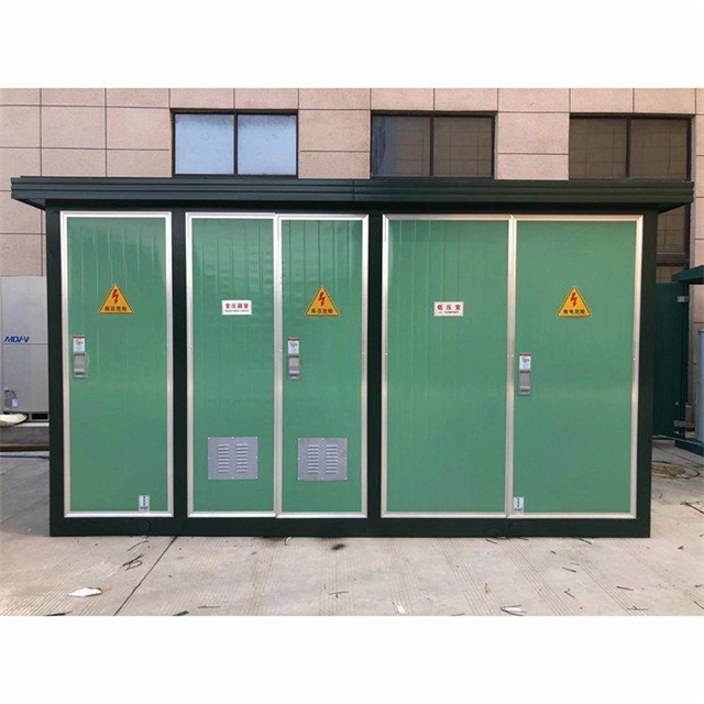 阿拉善左1600KVA欧式箱式变压器